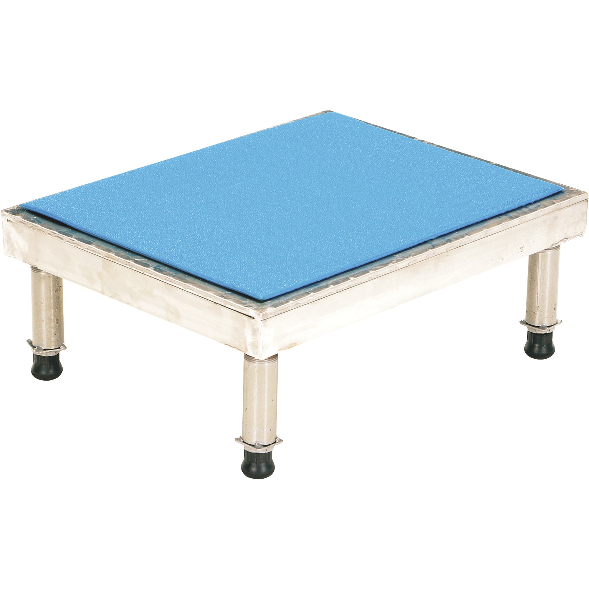 Vestil Adjustable Ergo-Mat Work Mate Stand — Stainless Steel